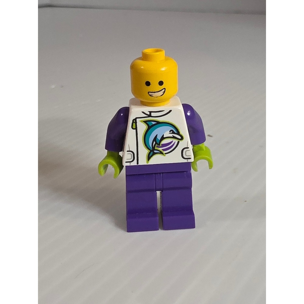 LEGO Minifigure Small Multi Excellent City Water Sports‎ Dolphin Logo 001